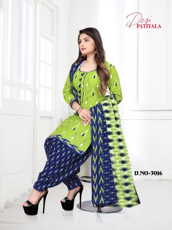 Ganesha Desi Patiyala Vol-3 Indo Cotto Readymade Suit